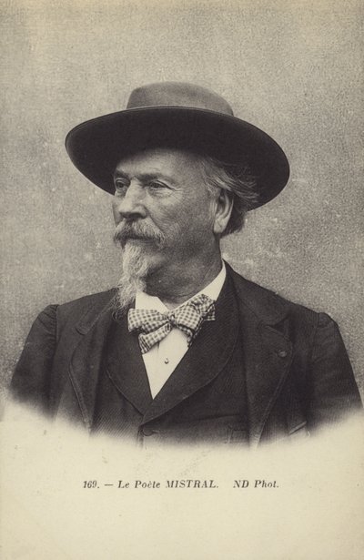 Frederic Mistral (1830-1914), französischer Dichter und Lexikograf der okzitanischen Sprache von French Photographer